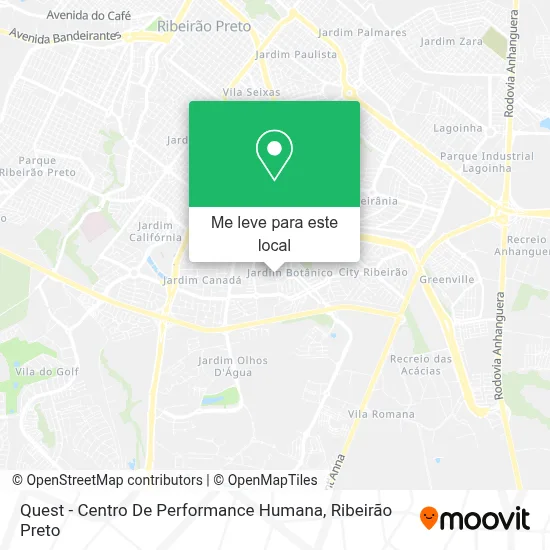 Quest - Centro De Performance Humana mapa