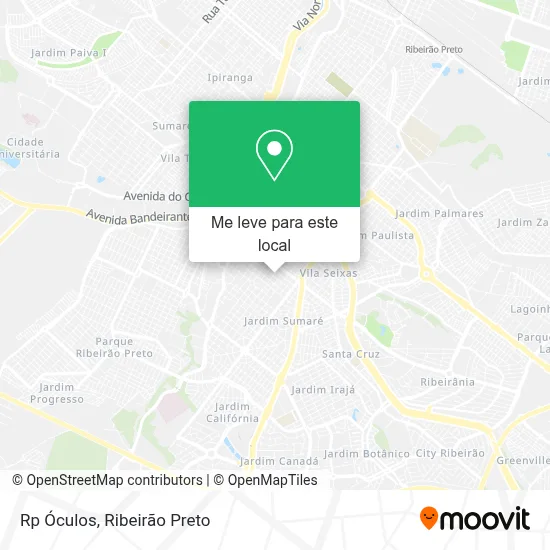 Rp Óculos mapa