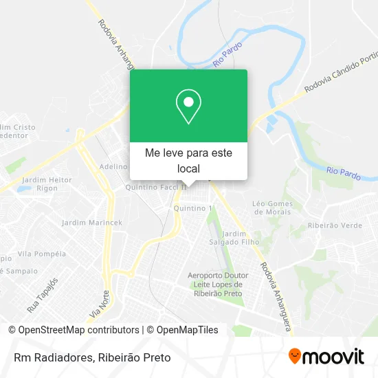 Rm Radiadores mapa