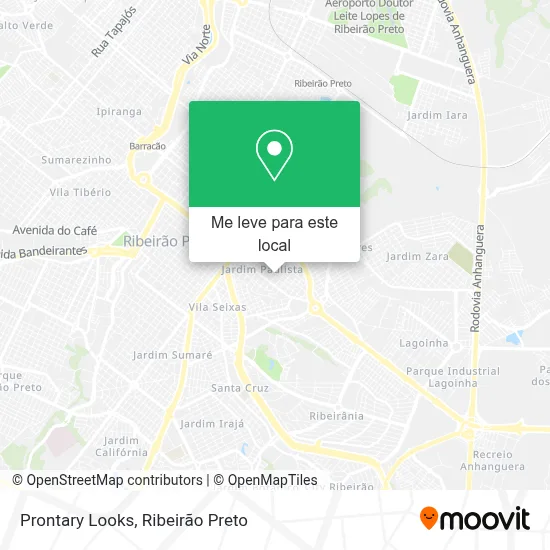 Prontary Looks mapa