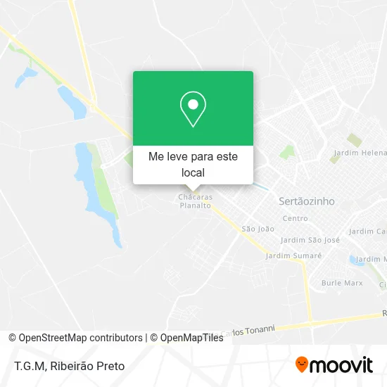 T.G.M mapa