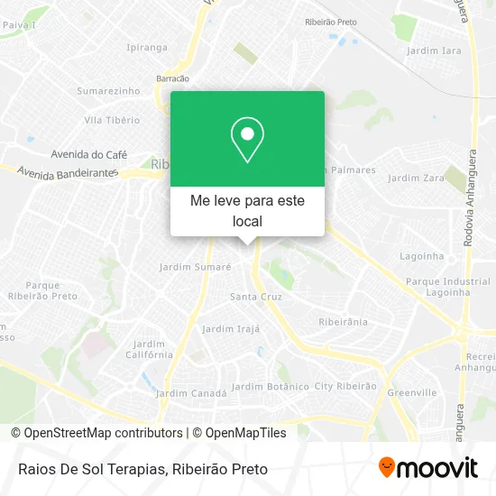 Raios De Sol Terapias mapa