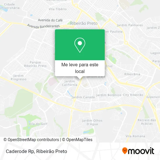 Caderode Rp mapa