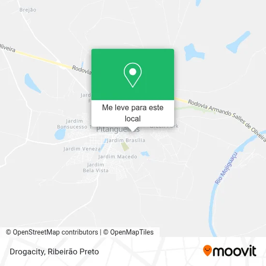 Drogacity mapa