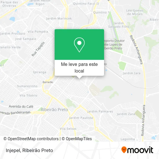 Injepel mapa