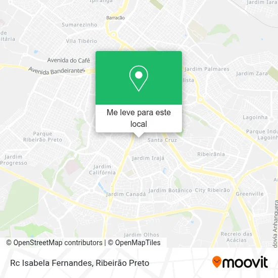 Rc Isabela Fernandes mapa