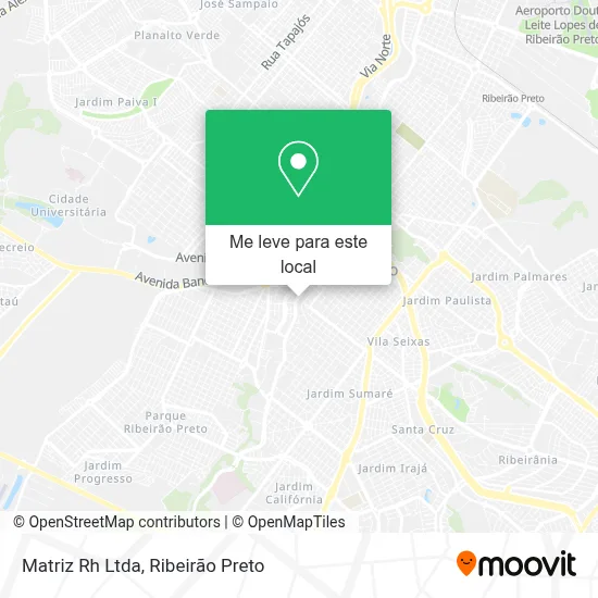 Matriz Rh Ltda mapa