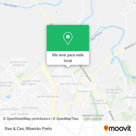 Ras & Cas mapa