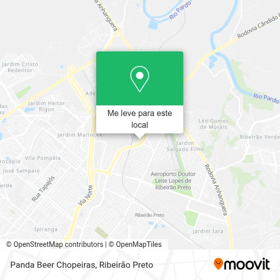 Panda Beer Chopeiras mapa