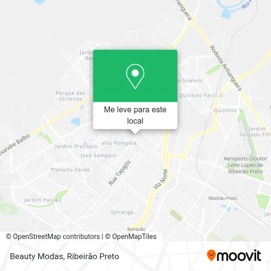 Beauty Modas mapa
