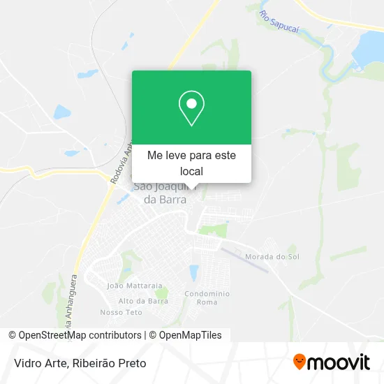 Vidro Arte mapa