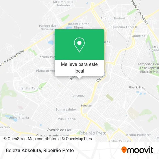 Beleza Absoluta mapa