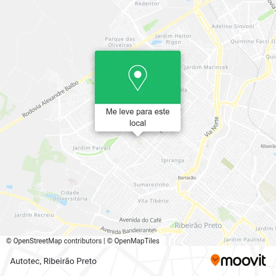Autotec mapa