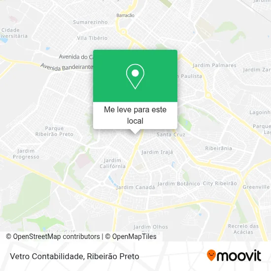 Vetro Contabilidade mapa