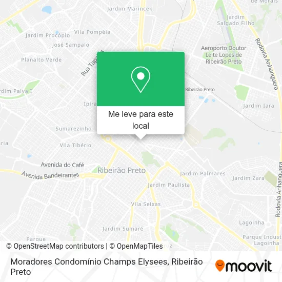 Moradores Condomínio Champs Elysees mapa