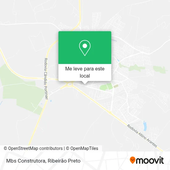 Mbs Construtora mapa