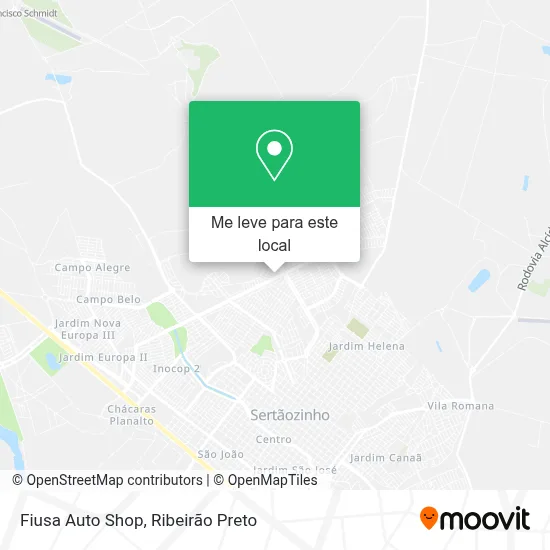 Fiusa Auto Shop mapa