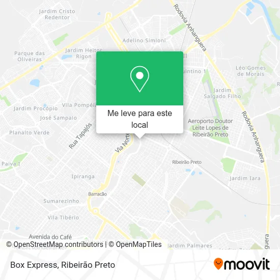 Box Express mapa