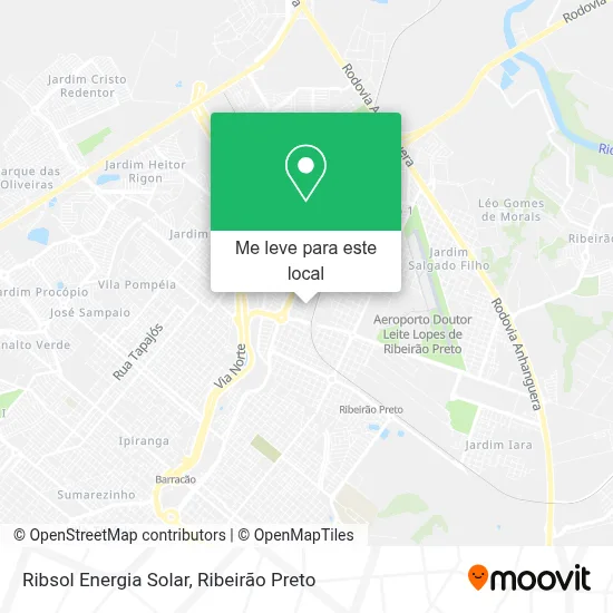 Ribsol Energia Solar mapa