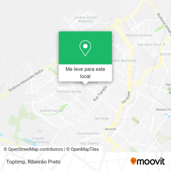 Toplimp mapa