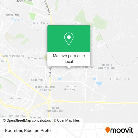 Boombar mapa
