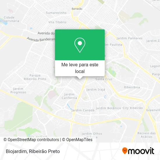 Biojardim mapa