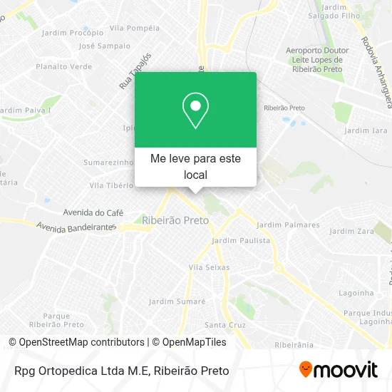 Rpg Ortopedica Ltda M.E mapa