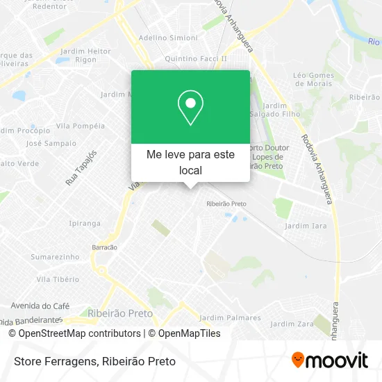 Store Ferragens mapa