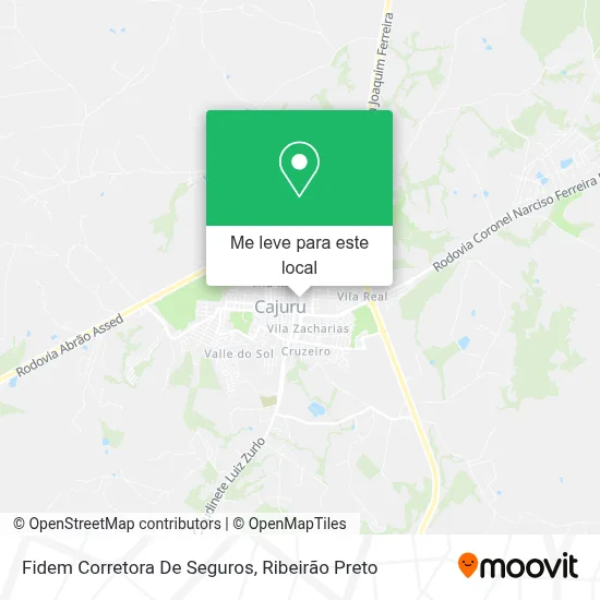 Fidem Corretora De Seguros mapa
