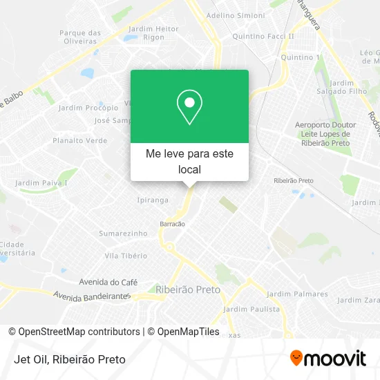 Jet Oil mapa