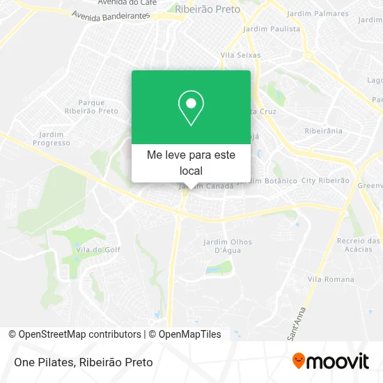 One Pilates mapa