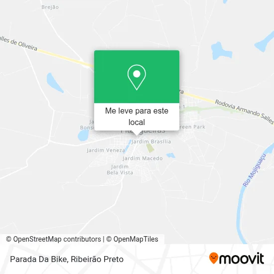 Parada Da Bike mapa