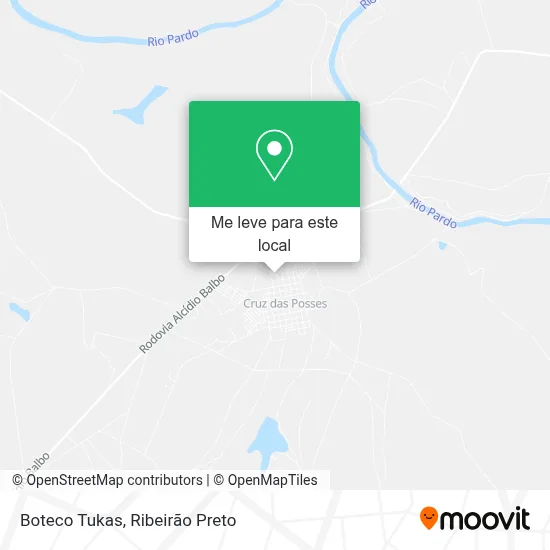 Boteco Tukas mapa