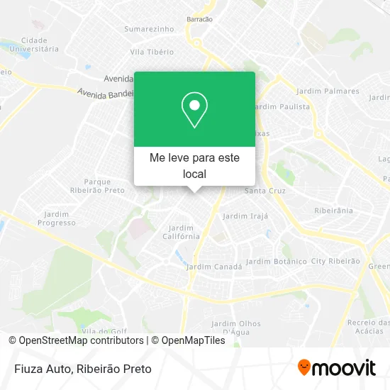 Fiuza Auto mapa