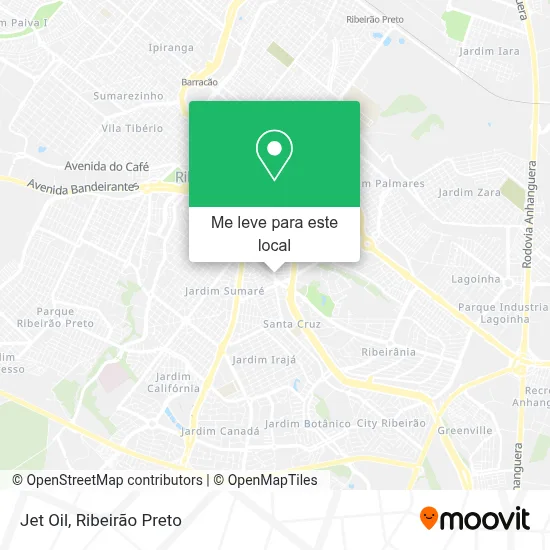 Jet Oil mapa