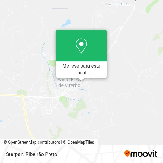Starpan mapa