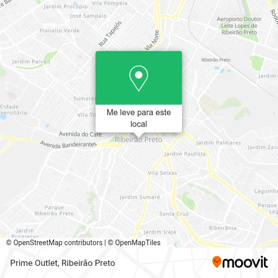 Prime Outlet mapa