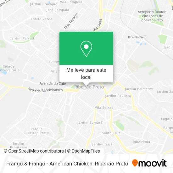 Frango & Frango - American Chicken mapa