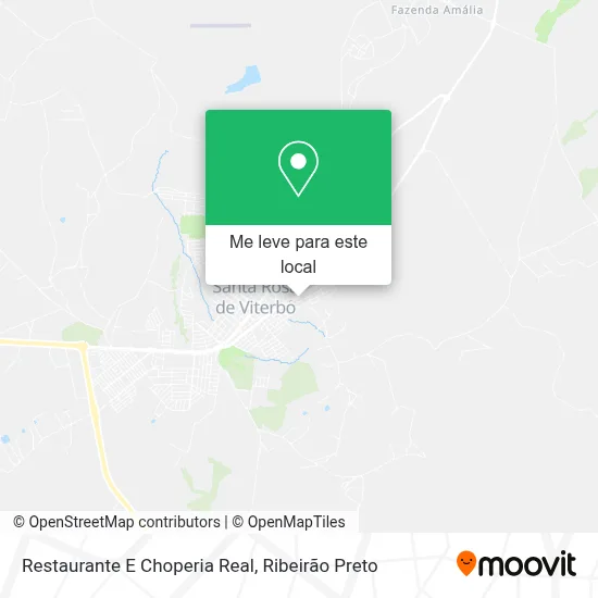 Restaurante E Choperia Real mapa