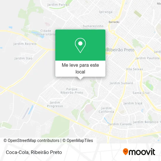 Coca-Cola mapa