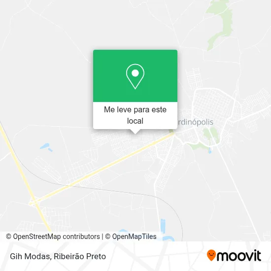 Gih Modas mapa