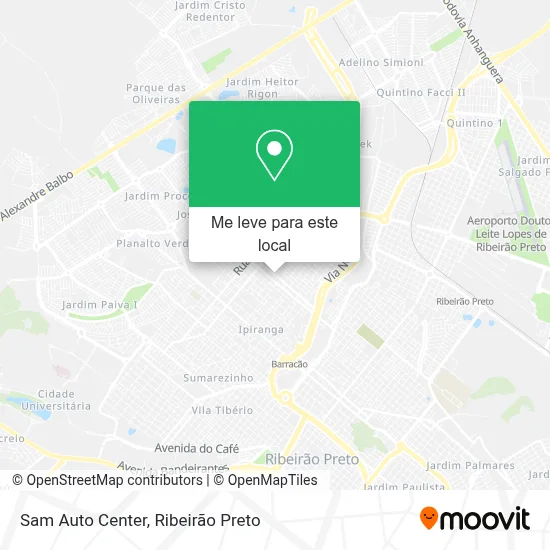 Sam Auto Center mapa