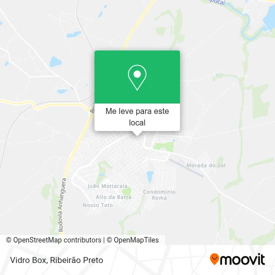 Vidro Box mapa