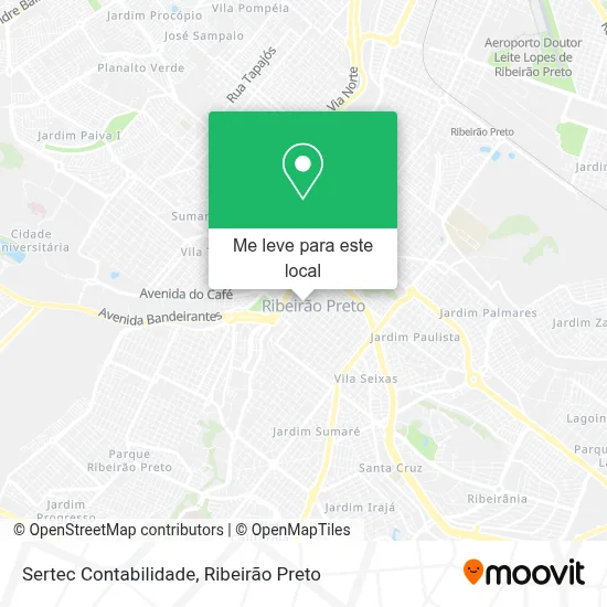 Sertec Contabilidade mapa