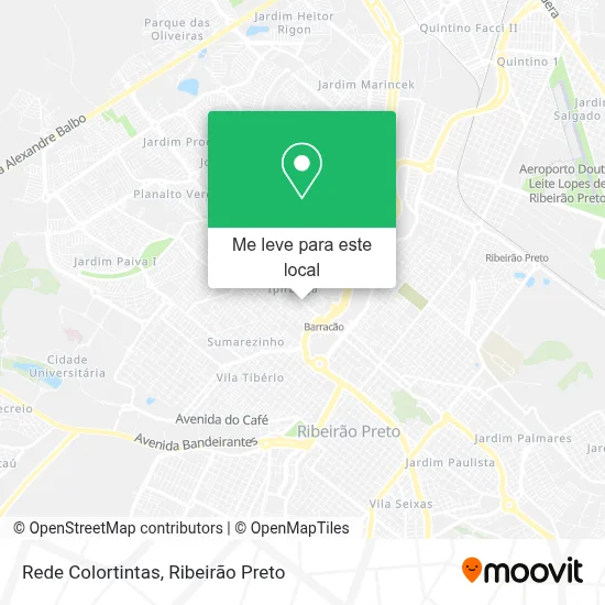 Rede Colortintas mapa