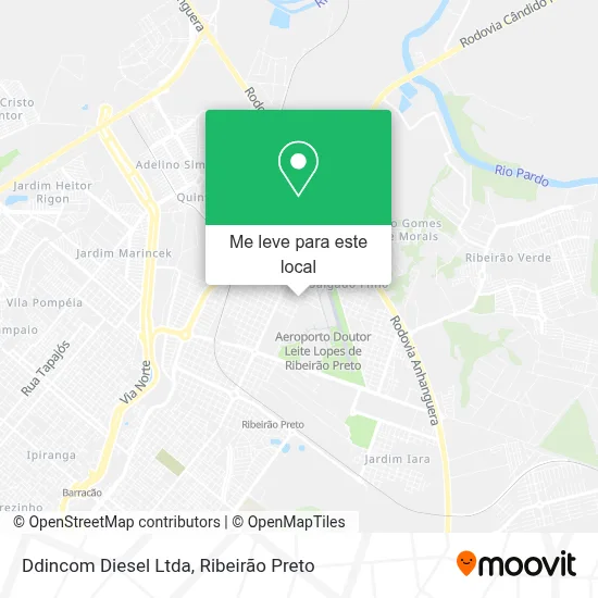 Ddincom Diesel Ltda mapa