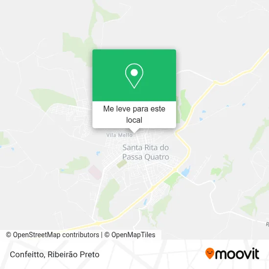 Confeitto mapa