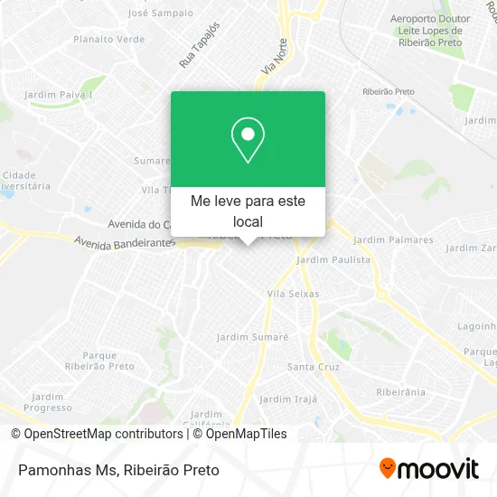 Pamonhas Ms mapa