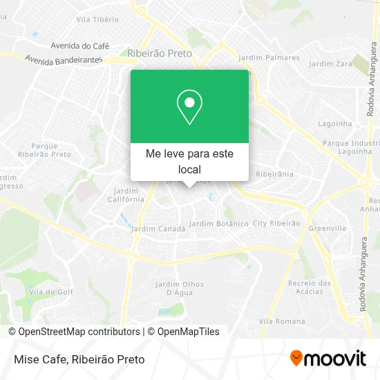 Mise Cafe mapa