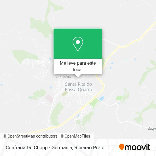 Confraria Do Chopp - Germania mapa